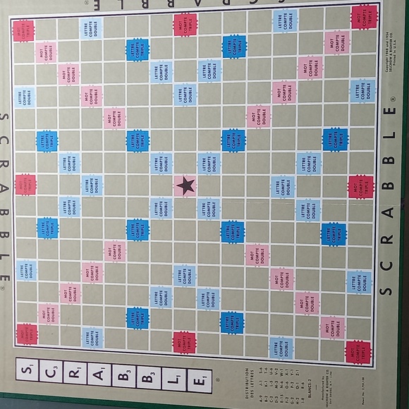 Vintage Scrabble Board game French Edition - Picture 2 of 10